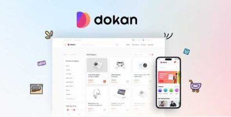 Dokan Pro 5.0.14 + Booking 1.4.5 + Theme – Multivendor Marketplace Plugin for WordPress